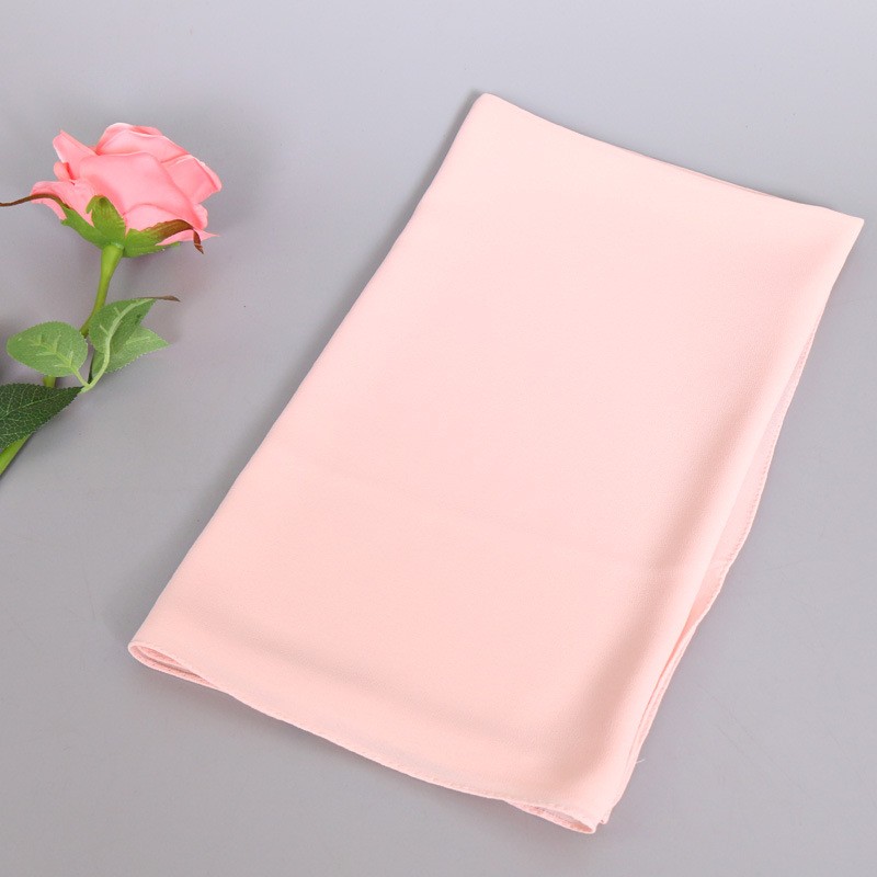 Lighter Pink Medium Pearl Chiffon Maxi Hijab