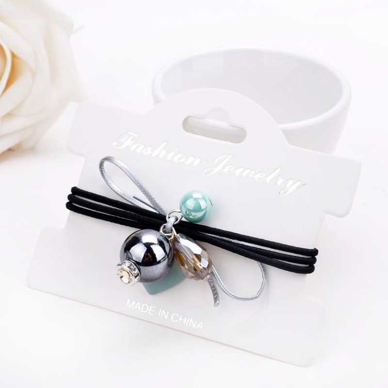 Green Fruit Heart Pearl Hairband