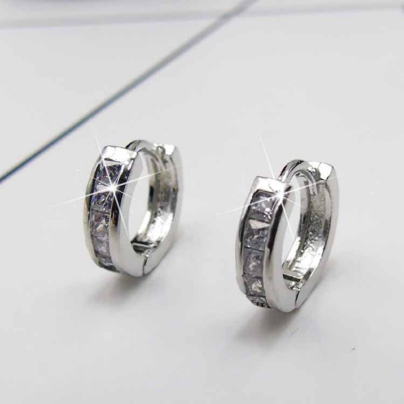 Zircon Crystal Fashion Earrings
