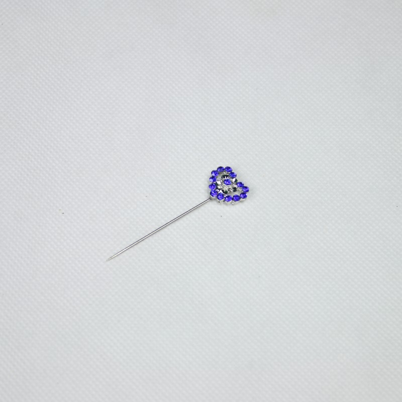 Blue Dil Hijab Pin