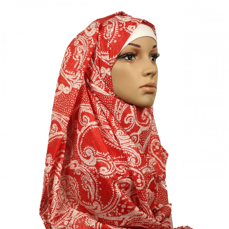 Cotton Sketch Red