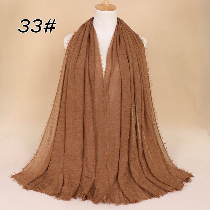 Pyrite Brown Cotton Vogue Maxi Hijab