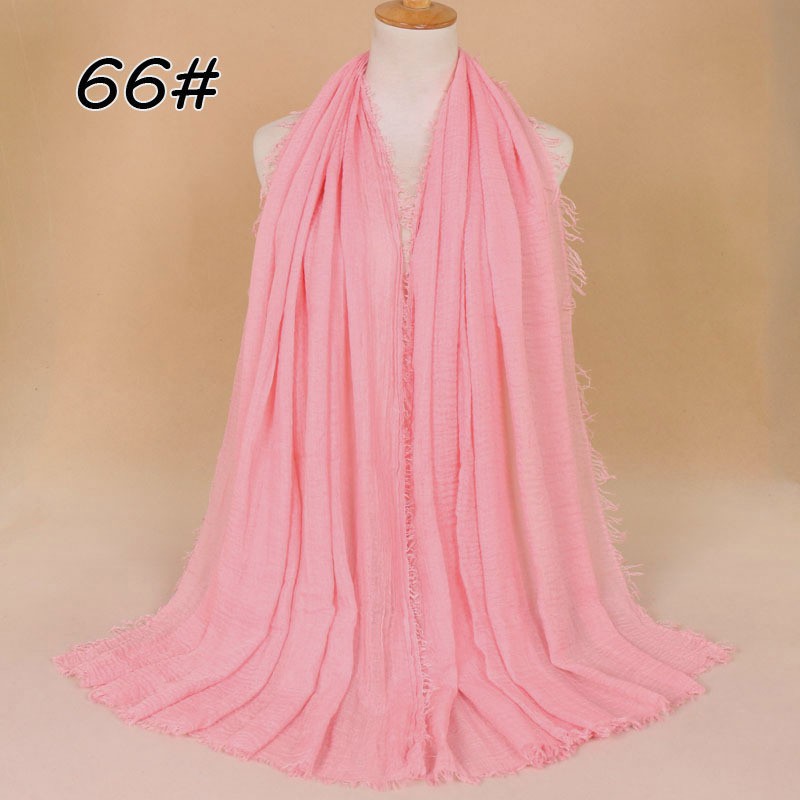 Pink Cotton Vogue Maxi Hijab
