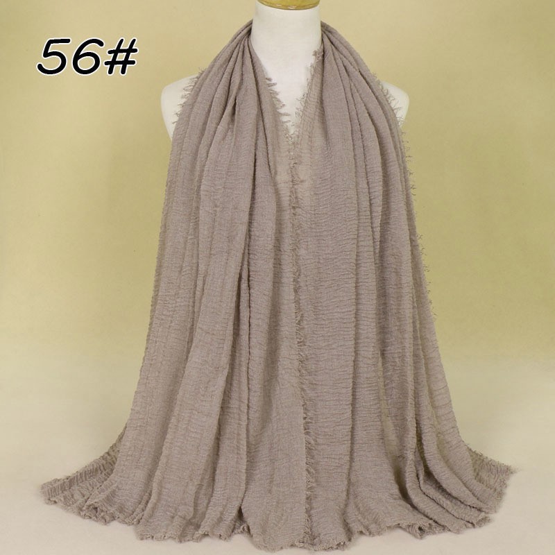 Light Brown Cotton Vogue Maxi Hijab