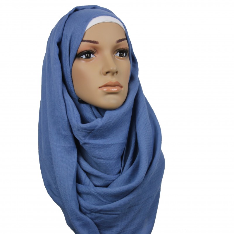 Light Blue Thick Maxi Hijab