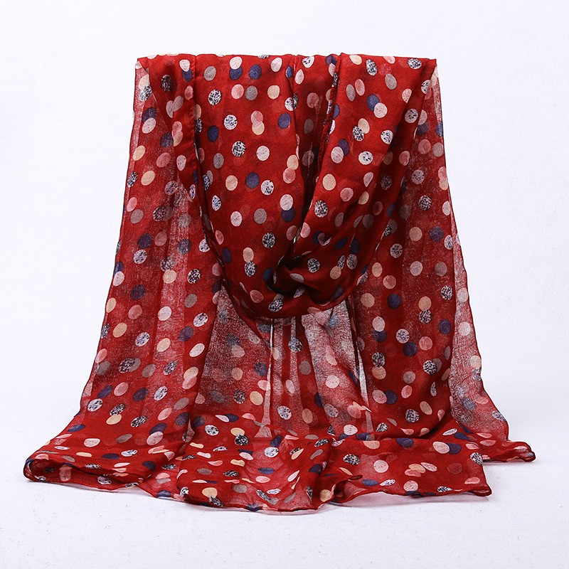 Jujube Colourful Polka Print Hijab