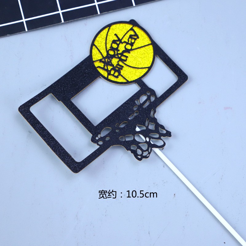 Basketball Hoop - 1 Pack Cake Topper