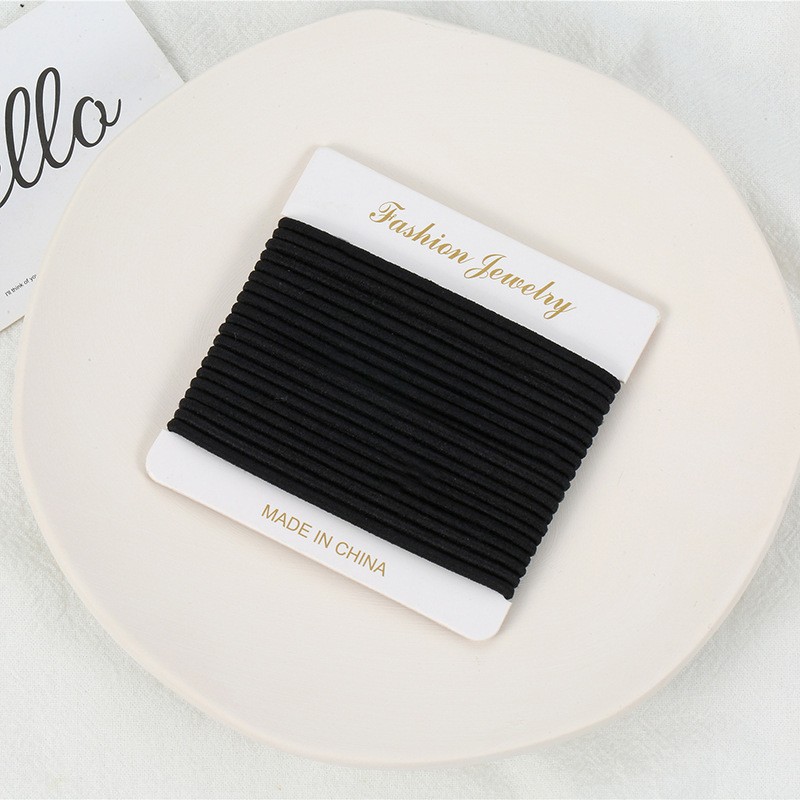 025 Black 20 Korean Style Hair Bands