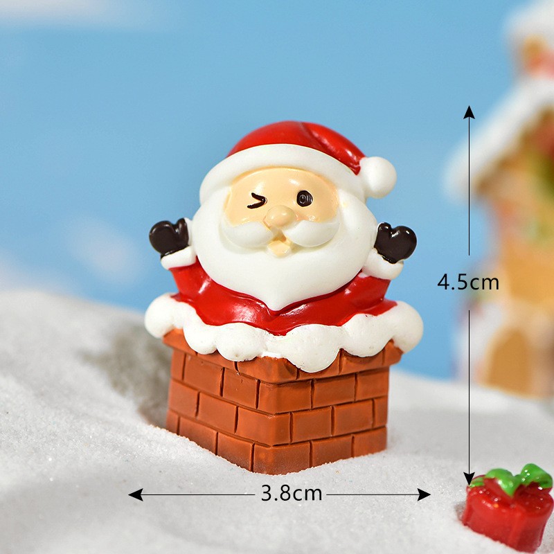 Chimney Old Man 9 Embrace Christmas Collection Craft Miniatures