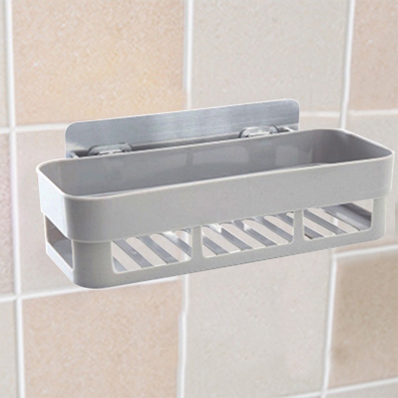 Simple Grays Rectangle Storage Shelf Wall Mounted