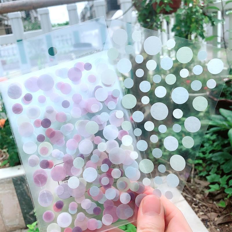 Round Stickers Pack Of 6 Sticker Sheet