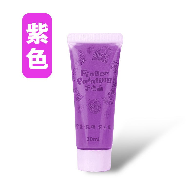 Purple Finger Paint