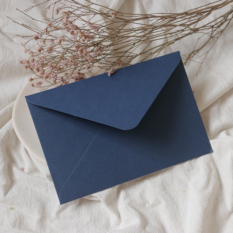 Blue Envelope Blank Without Words Envelope