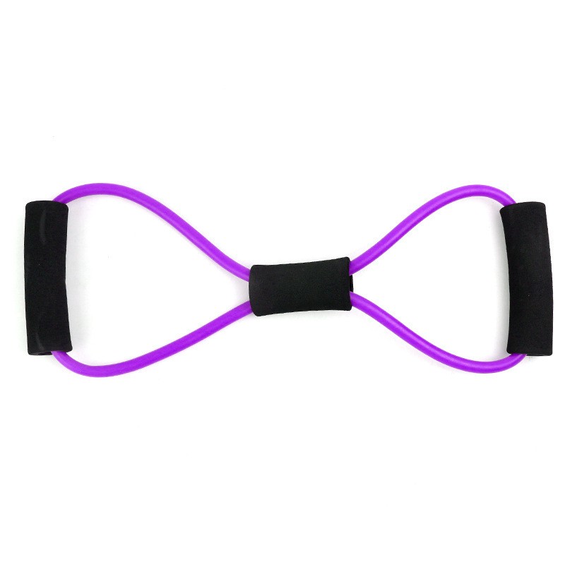 Monochrome Purple Home Fitness Resistant Rope