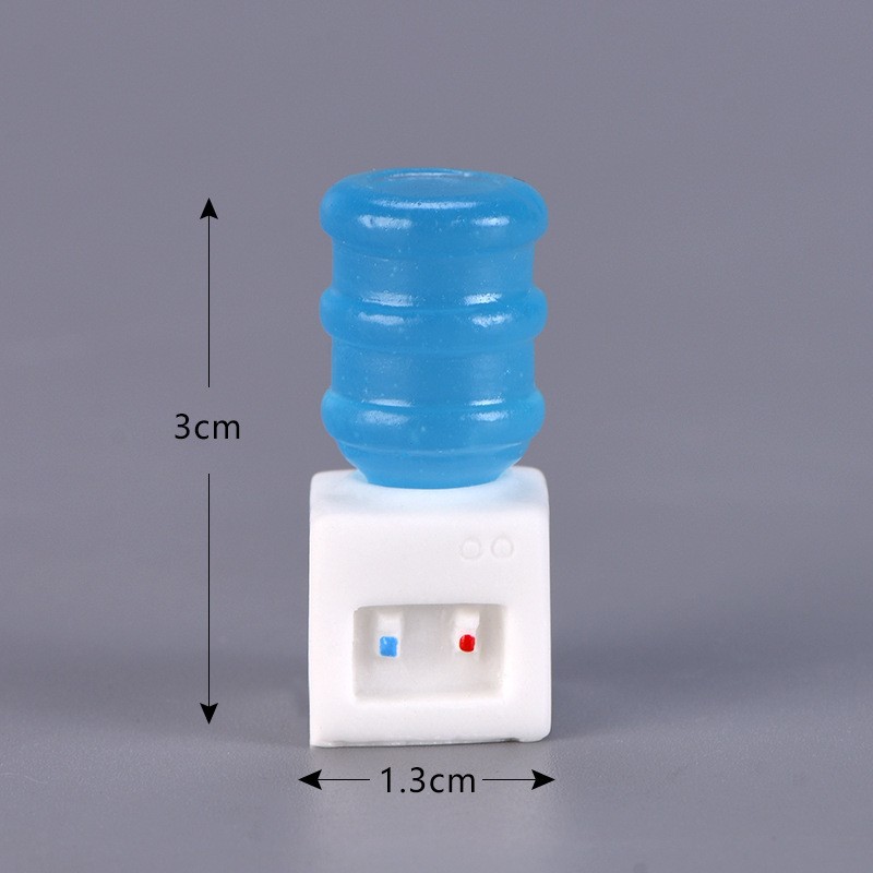 10 Water Dispensers - Buckets Miniature Resin Landscape Craft Supply