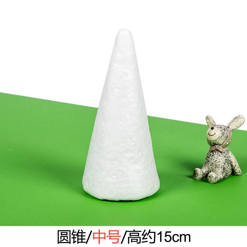 Height About 15Cm Cone Foam Craft Supplies Clearance