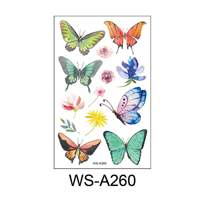 Pattern Ws - A260 120X76Mm Sticker Sheet