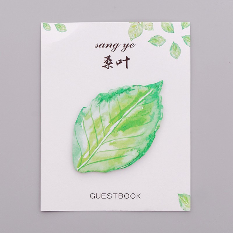 Cover Mulberry Leaf Creative Memo Pad
