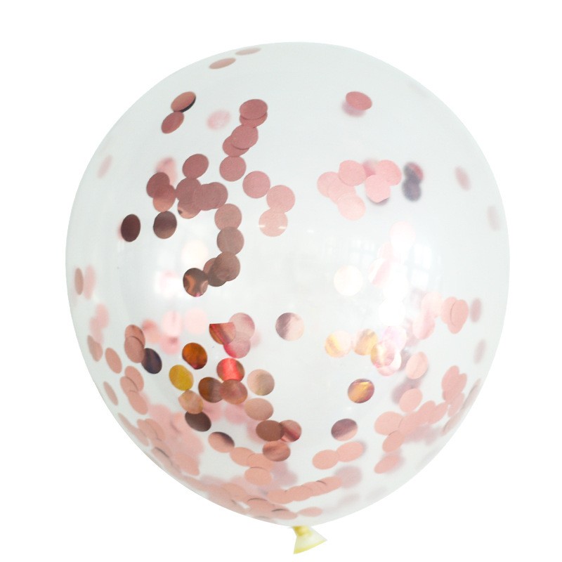 Rose Gold Glitter Balloons Balloon