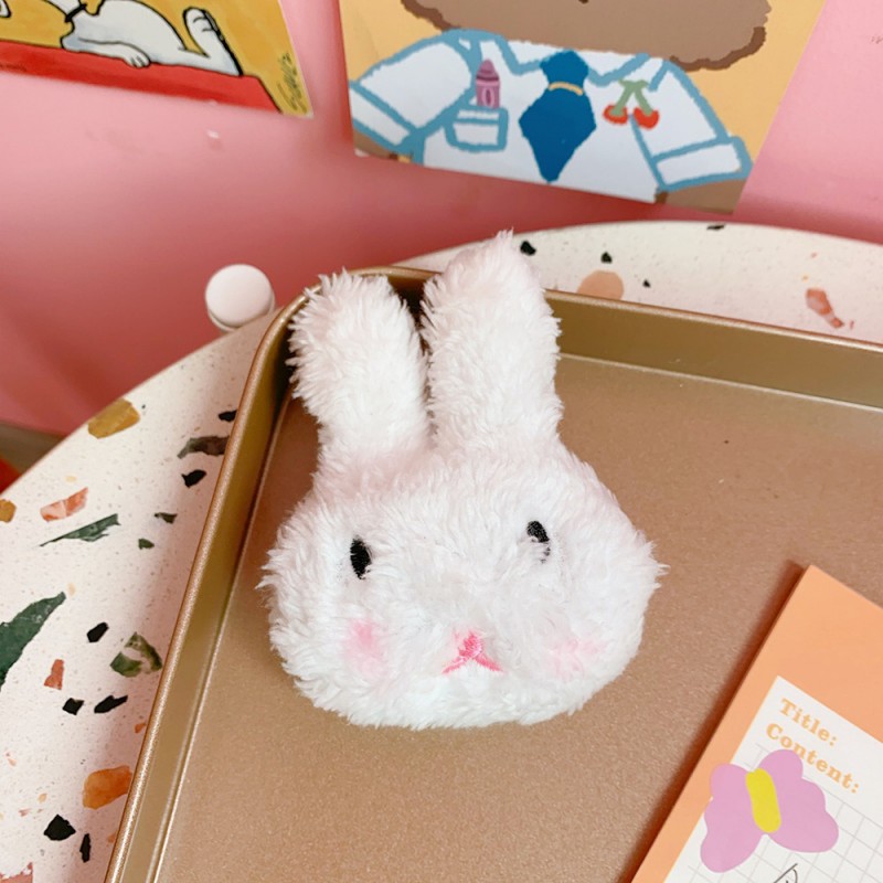 10# Blush Rabbit 2 With Brooch Plush