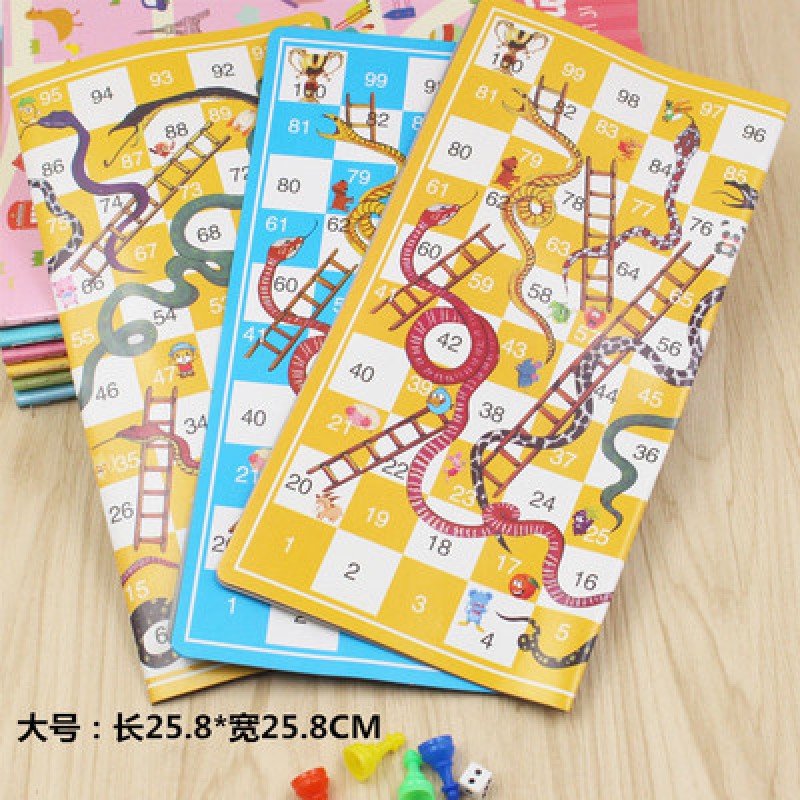 Large 1500 Sets - Box Snakes And Ladders Game