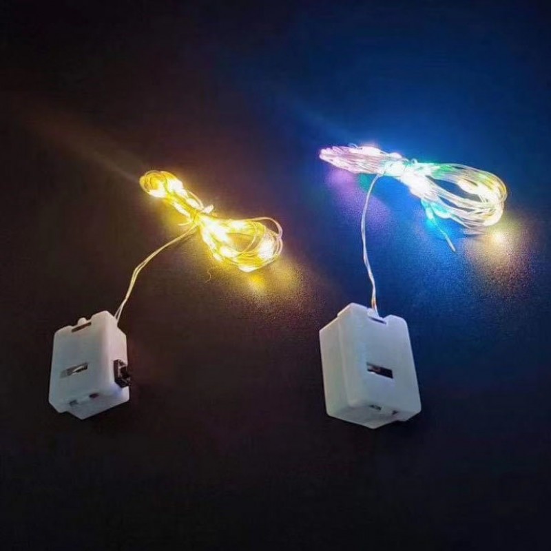 Light 1 Meter Warm White With Battery Led Light