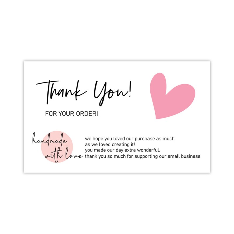 A230 pcs Bag Thank You Cards