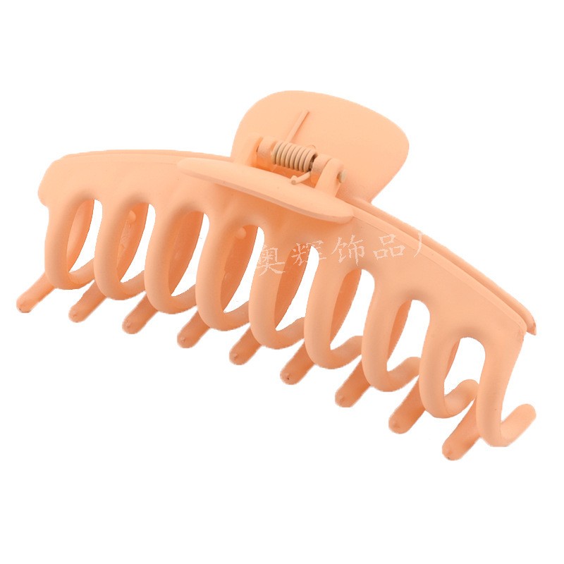 Frosted Khaki  Frosted Hair Grip Claw