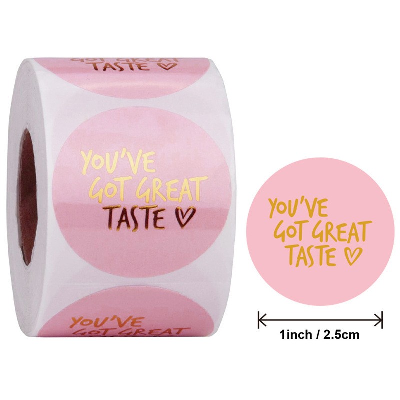 No. 1 Thank You Sticker Roll