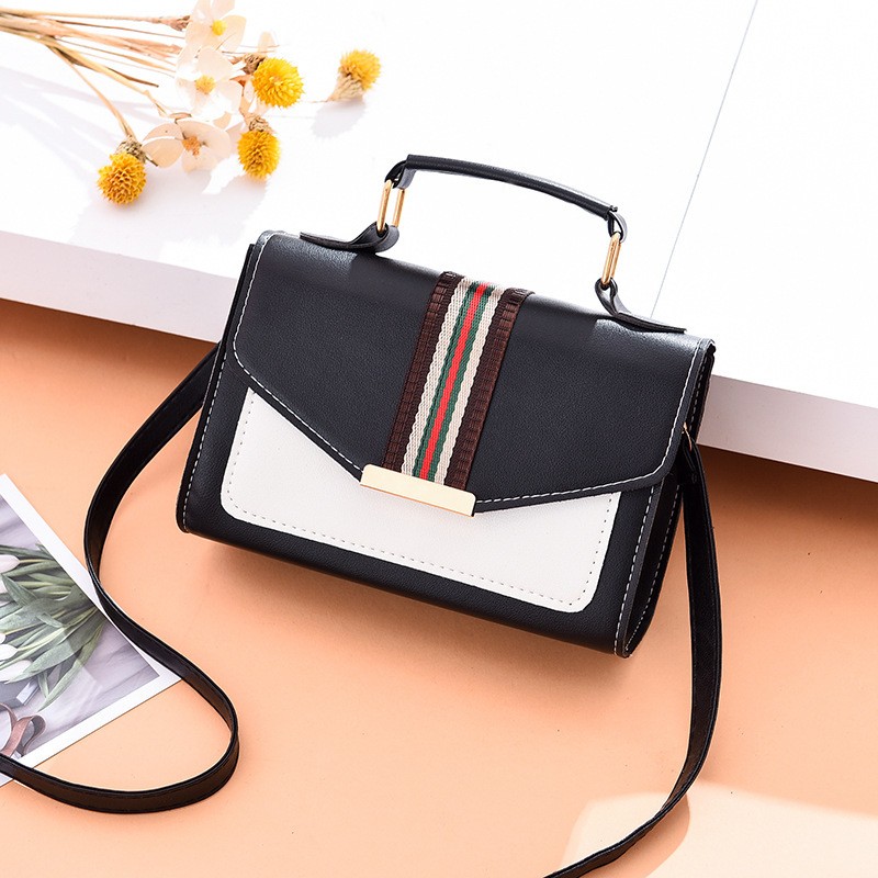 Black Korean Fashion Handbag