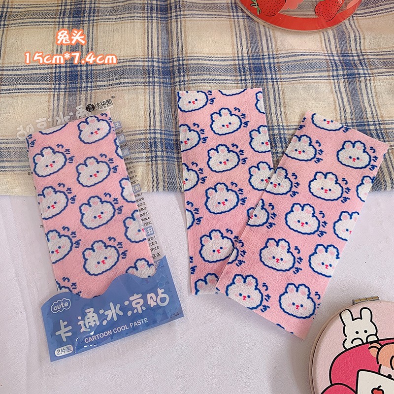 Rabbit Head Two Pieces Cold Pack anti heatstroke