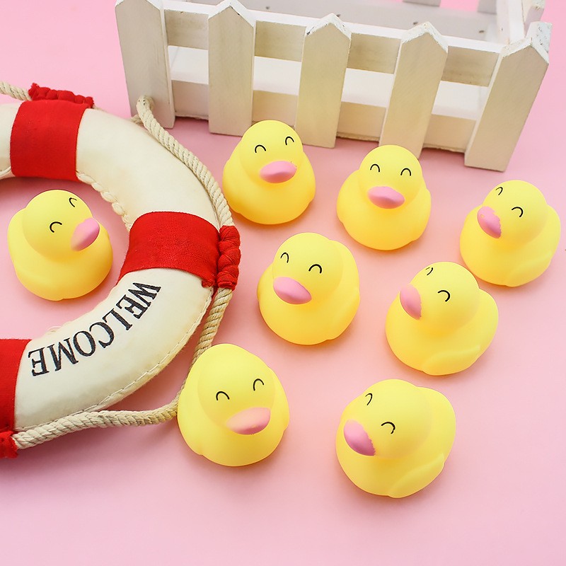 Q Version Of Small Yellow Duck Single If You Want A Bagplease Take 50 Pieces Cartoon Toys