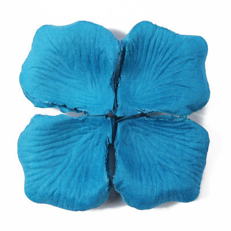 26# Lake Blue Artificiail Woven Petals