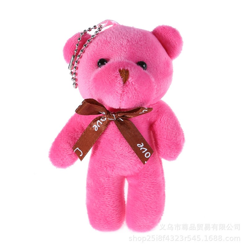 Rose Red 12cm Teddy Plush Toy