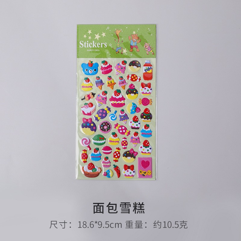 Bread Ice Cream Sticker Sheet