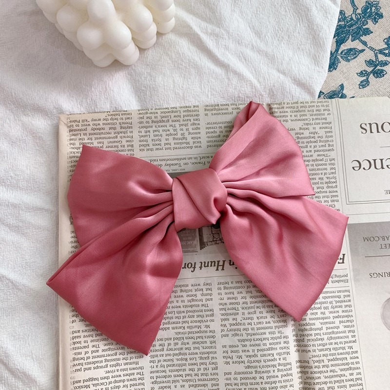 2# Mori Pink Bow Hairpin Hair Accessories