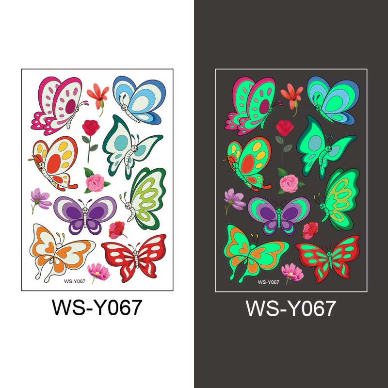 Pattern Ws - Y067 110X75Mm Sticker Sheet