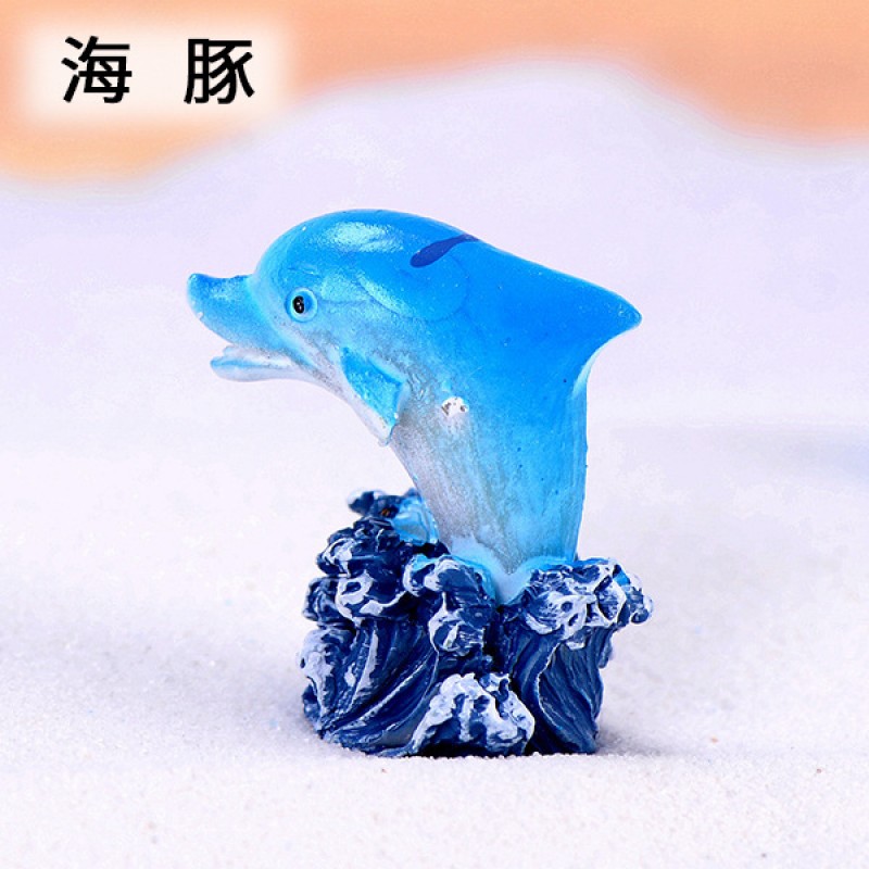 Dolphin Microlandscape Miniature Crafts