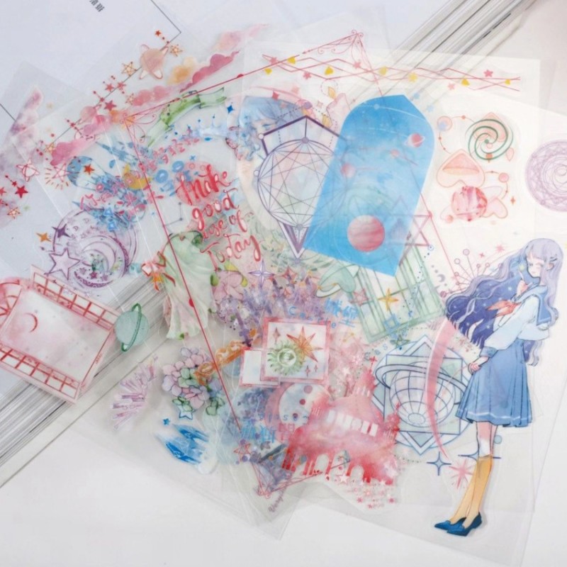 86 Crystal Castle Sticker Sheet