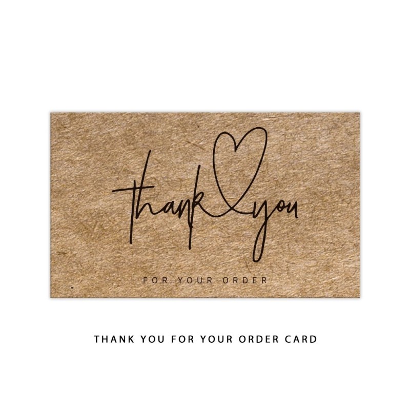 A330 pcs Bag Thank You Cards