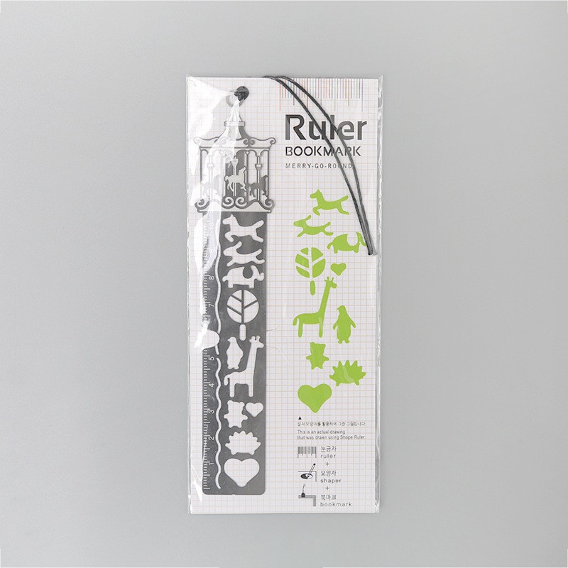 Carousellength 10Cm Ruler Bookmark