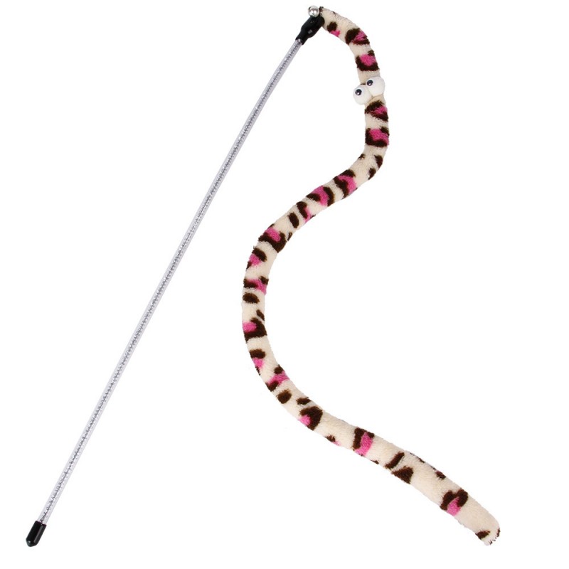 Red Dot Long Stick Cat Toy
