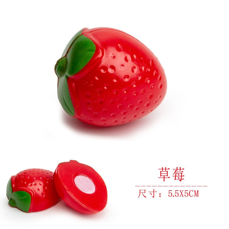 Strawberry Artificial Grocery Supplies Early Learning