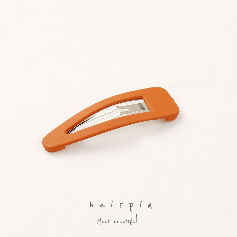 Orange Korean Style Hair Clip Clearance