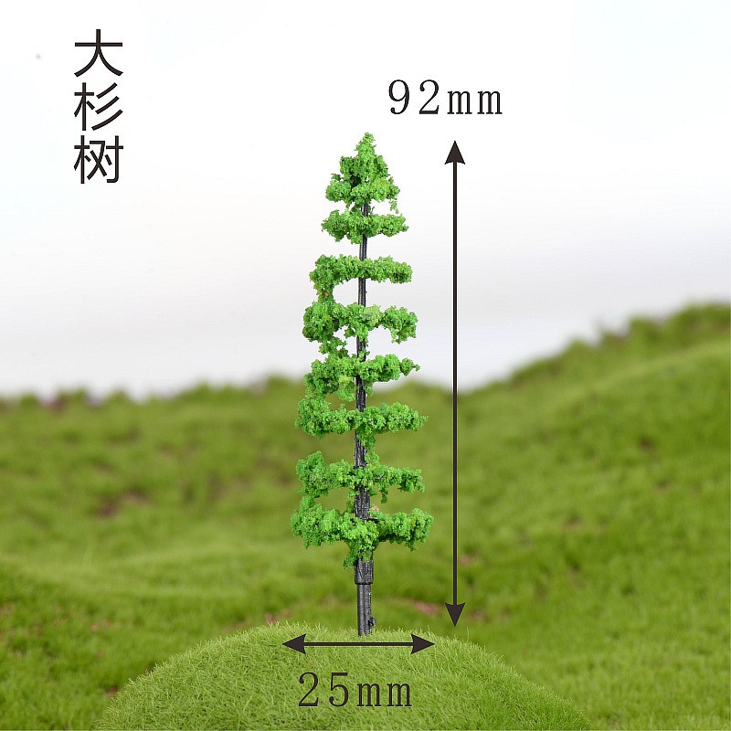 Large Fir Micro Landscape Miniature Craft Supplies