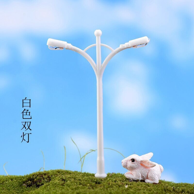 Double Light White Height 65Cm Micro Landscape Miniature Crafts