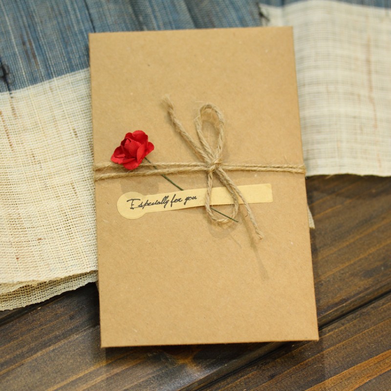 Red Rose Large Greeting Card