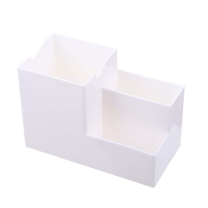 White Multi Level Desktop Storage