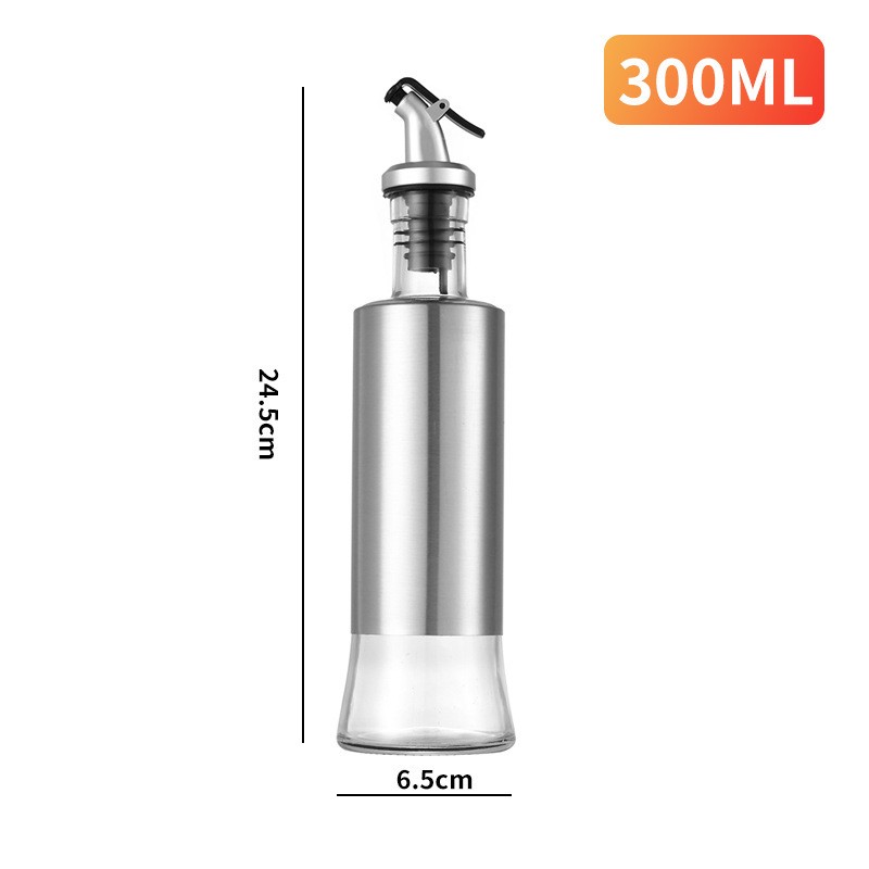 Capacity 300Ml Ordinary Stainless Steel Kitchen Oil Dispenser