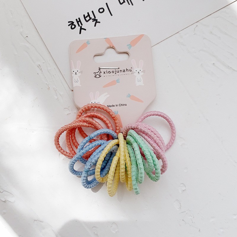 20 Pink Threads Hair Bands Clearance